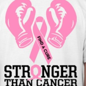 "Stronger than cancer" tee